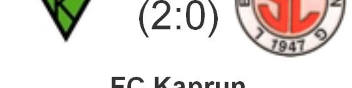 FC Kaprun - SC Leogang 2 : 1 (2 : 0)